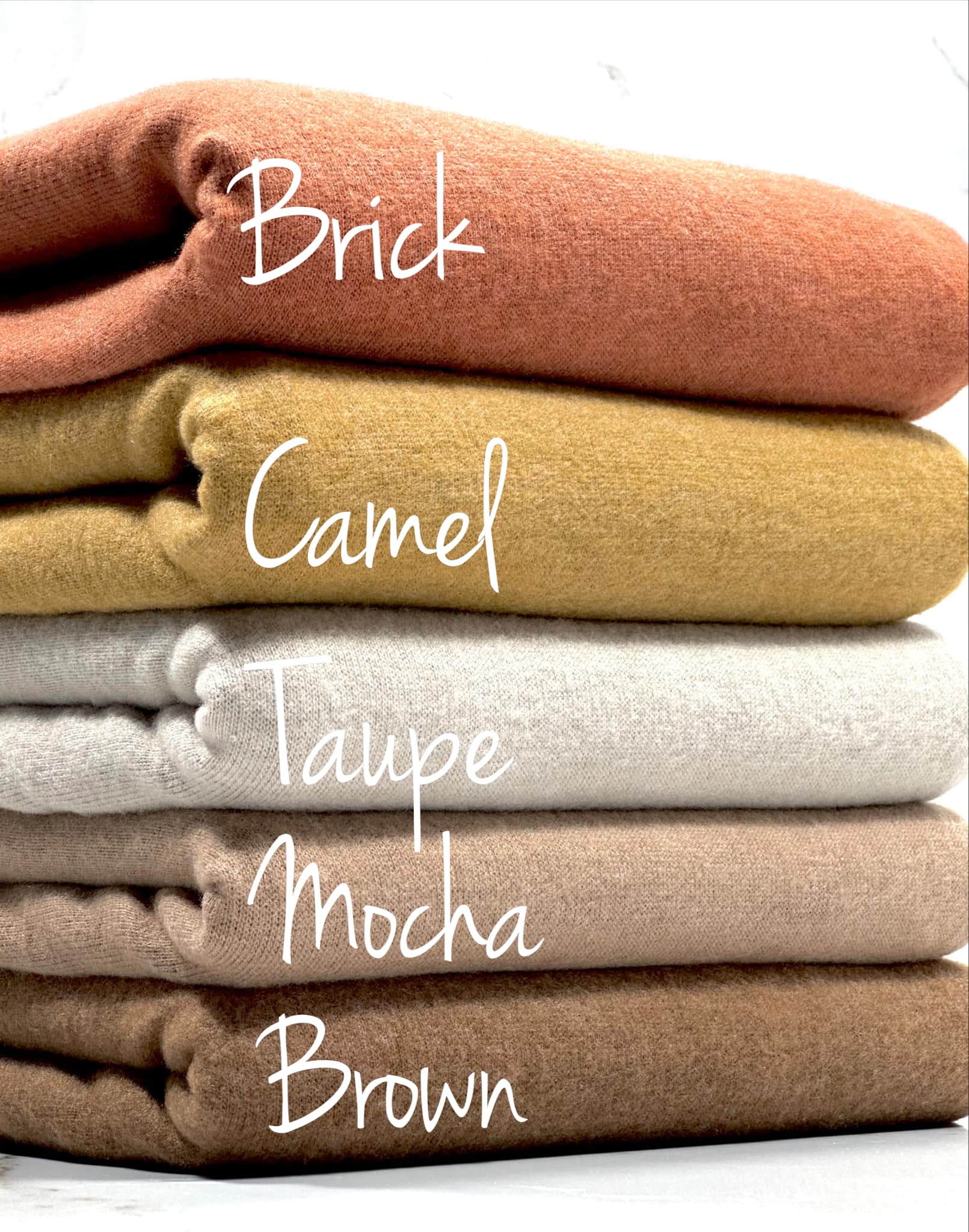 (BRUSHED SWEATER KNIT) CAMEL