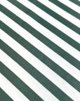 (2X1 RIB) SAGE STRIPES ON OFF WHITE