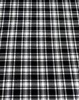 (DBP) BLACK AND OFF WHITE PLAID