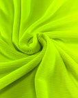 (VELVET RIB) NEON GREEN