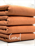 (FRENCH TERRY BRUSHED) CAMEL