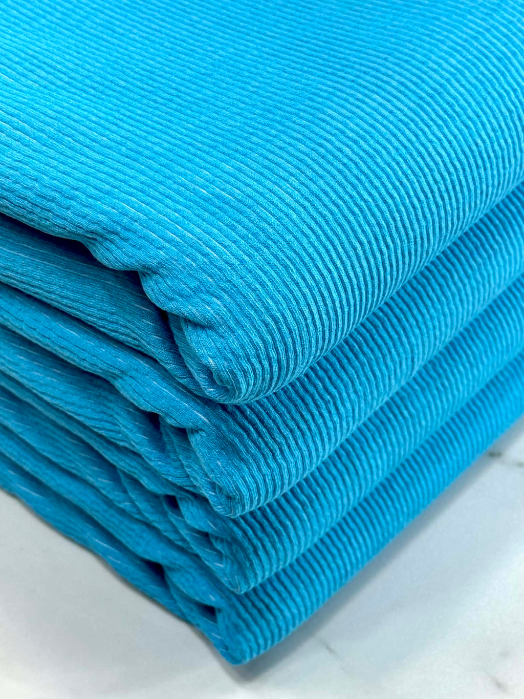 (DEL RAY RIB KNIT) OCEAN BLUE