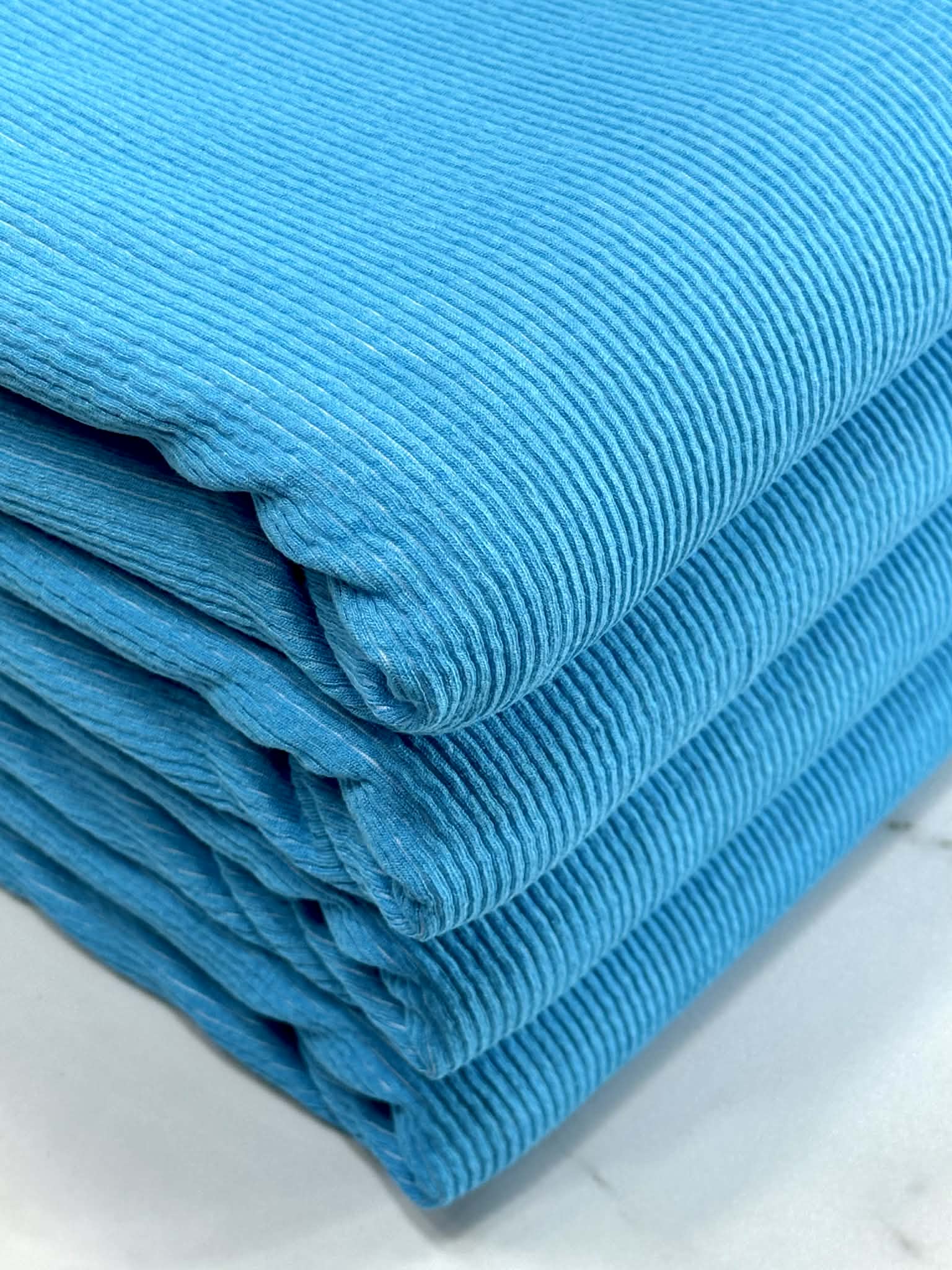 (DEL RAY RIB KNIT) OCEAN BLUE