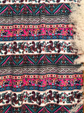 (DBP) TURQUOISE, HOT PINK & PEACH BOHO