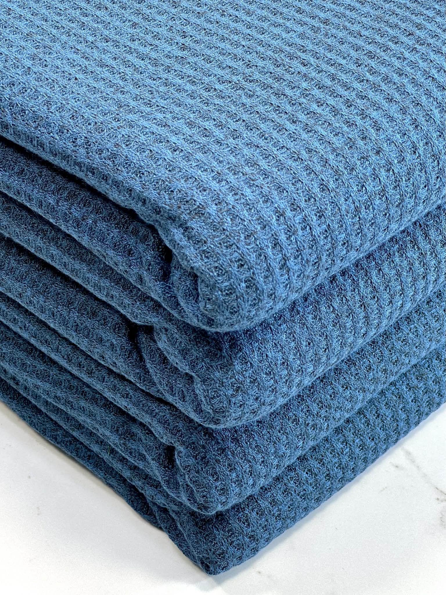 (WAFFLE BRUSHED) 2-TONE TEAL