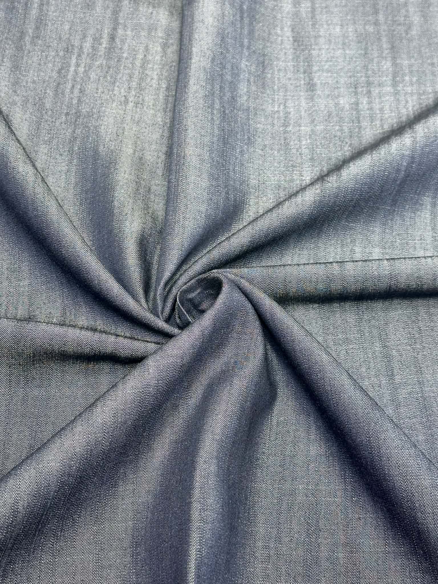 (TENCEL CHAMBRAY) NAVY BLUE DENIM