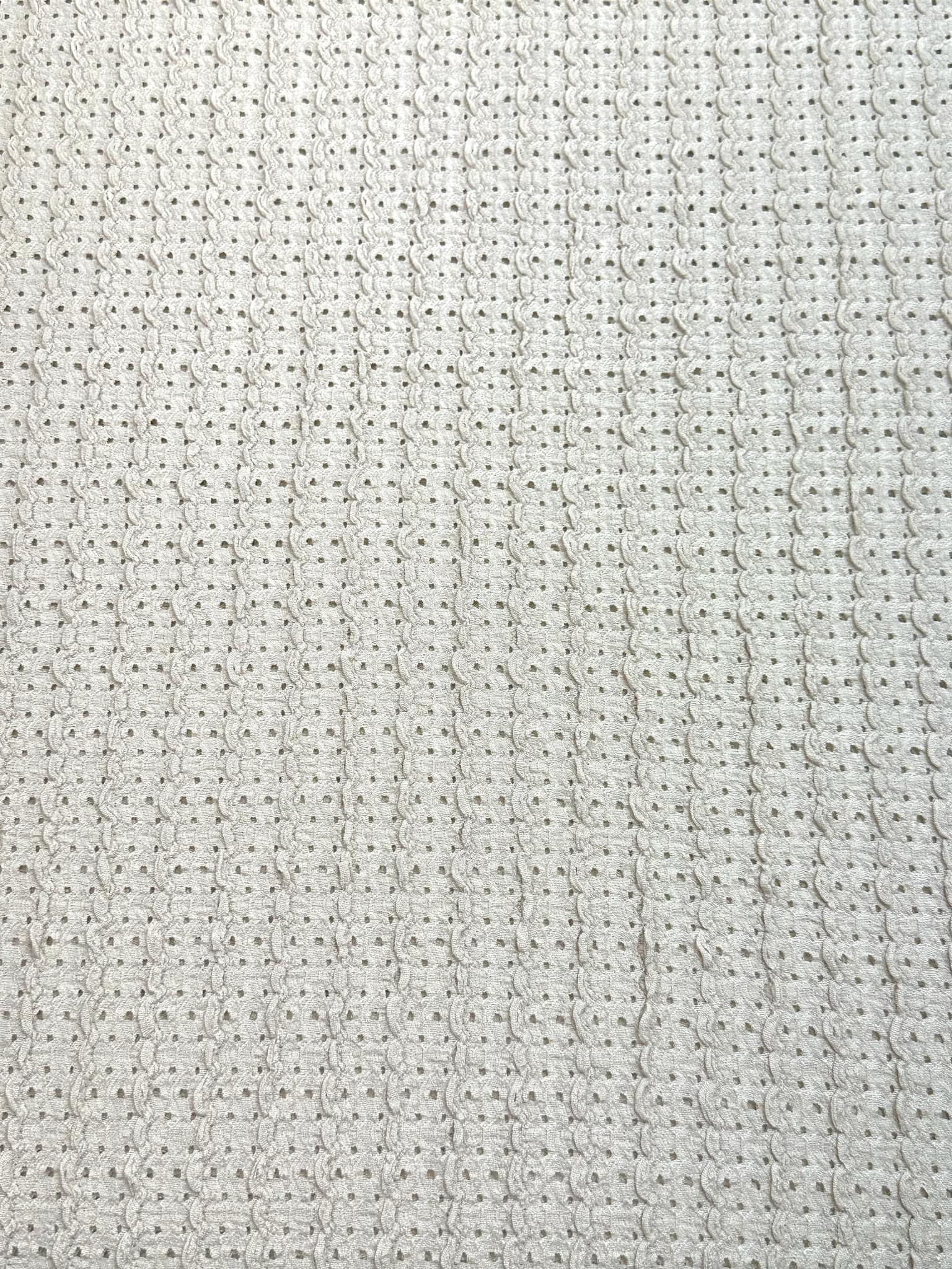 (EYELET JACQUARD) TAUPE