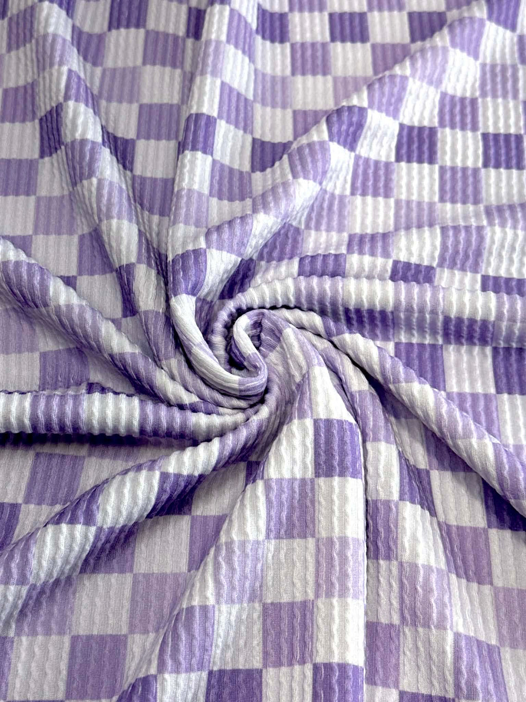 (URBAN RIB) PURPLE AND LAVENDER CHECKERED ON LILAC (1)