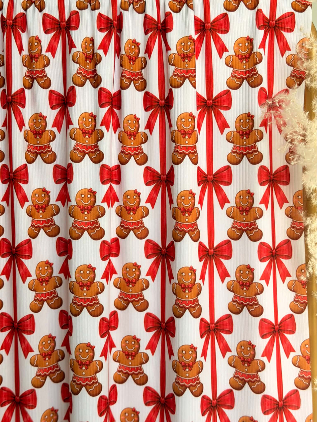 (4X2 YUMMY RIB) LITTLE MISS GINGERBREAD
