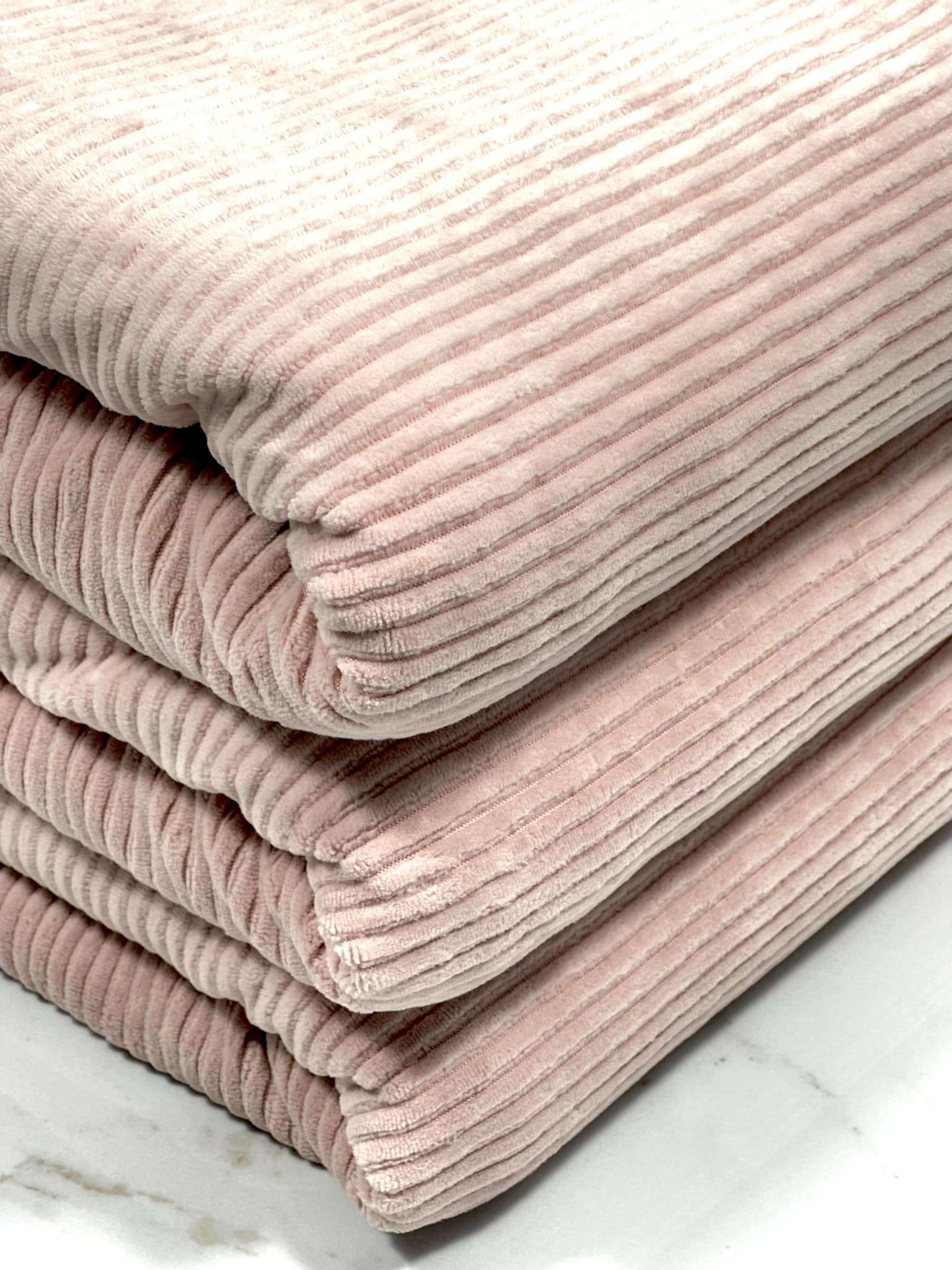 (VELVET RIB) DUSTY PINK