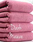 (BRUSHED URBAN RIB) DARK MAUVE