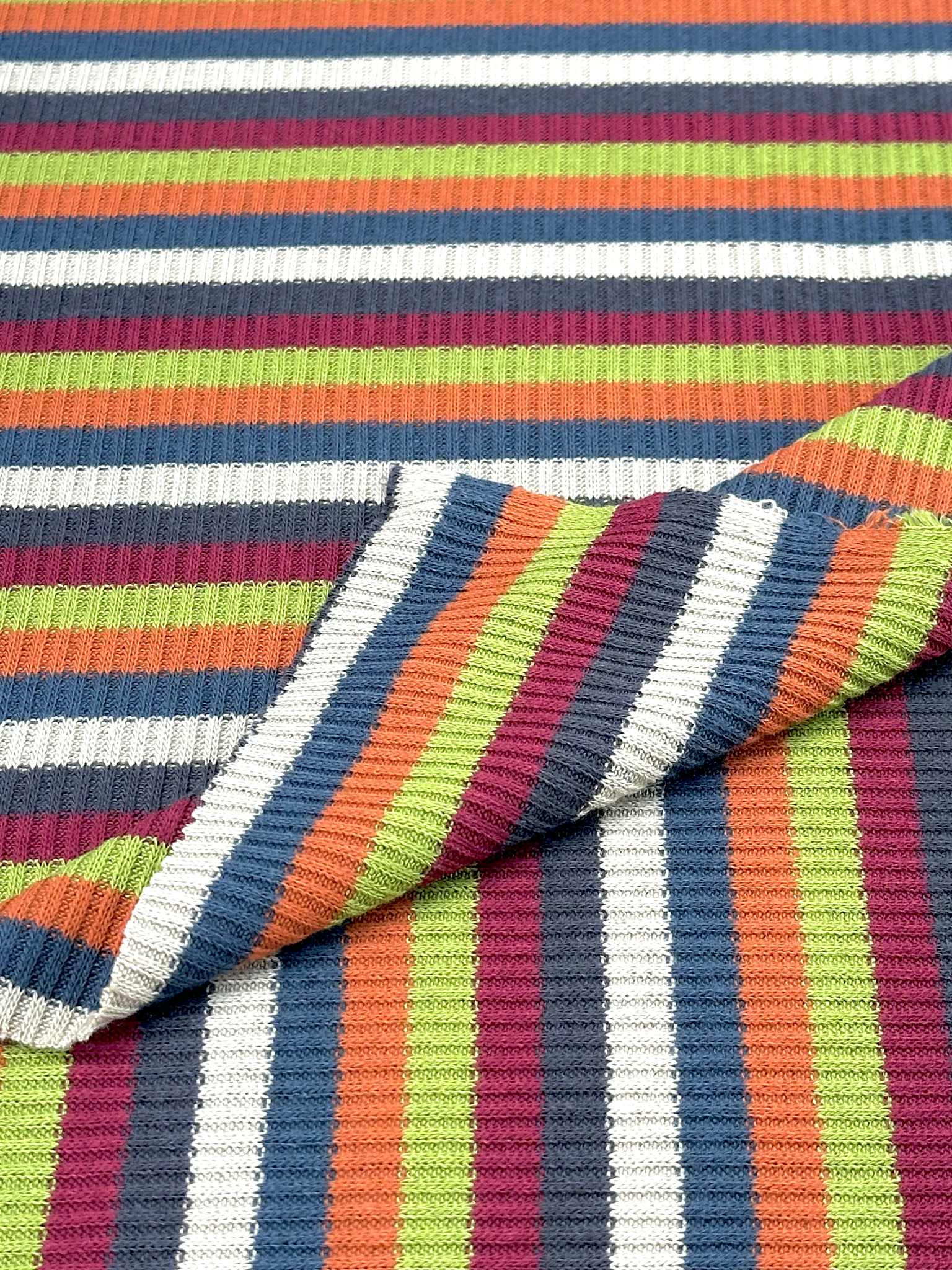 (SWEATER RIB) FALL STRIPES