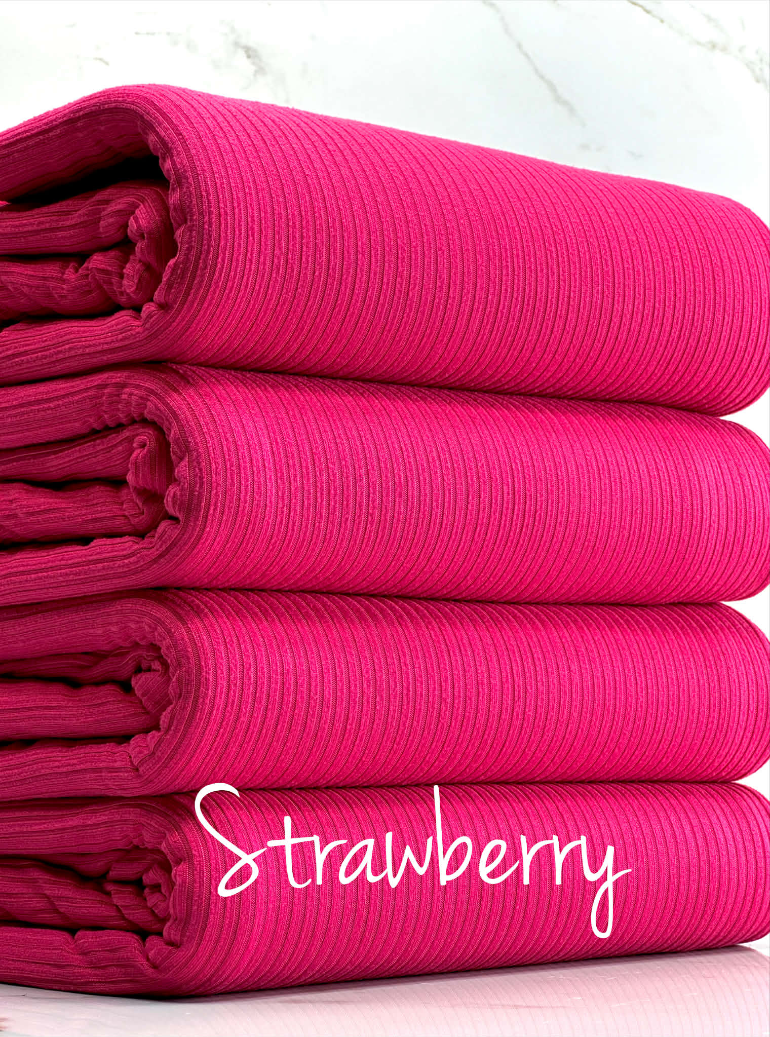z.(4X2 RIB) STRAWBERRY