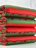 (SWEATER KNIT/OAKLEY) DRIPPING RED BLOOD ON DARK OLIVE (4)
