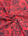 (DOUBLE MESH) RED ROSES