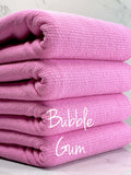 (COMFY DOUBLE KNIT) BUBBLE GUM