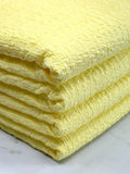 (WAFFLE CREPE) YELLOW