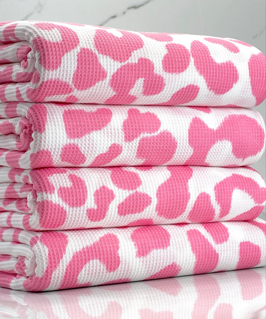 (THERMAL) PINK LEOPARD PRINT ON OFF WHITE (2)
