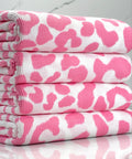 (THERMAL) PINK LEOPARD PRINT ON OFF WHITE (2)