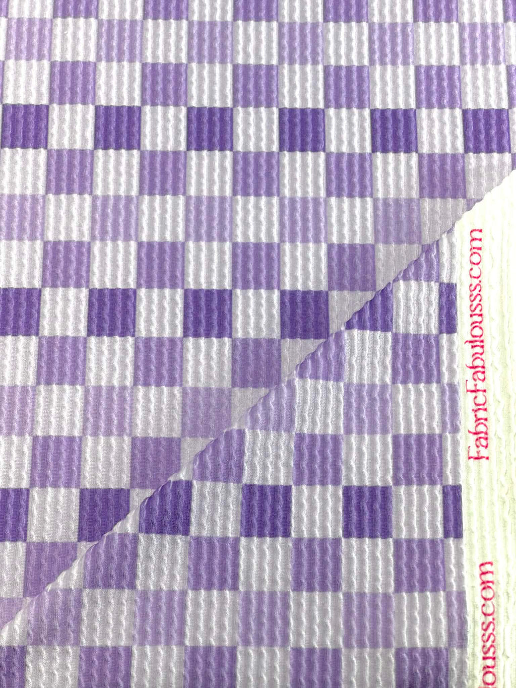 (URBAN RIB) PURPLE AND LAVENDER CHECKERED ON LILAC (1)