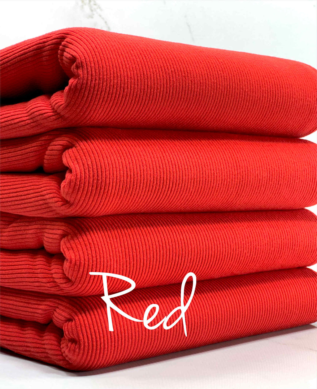 (2X2 SUPER COTTON FEEL RIB) RED