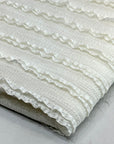 (RUFFLE LACE) OFF WHITE
