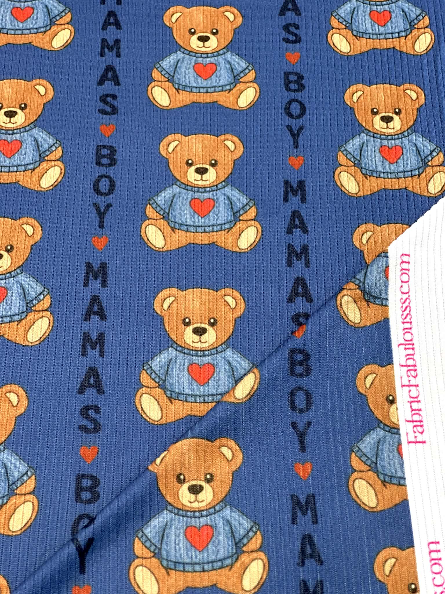 (4X2 YUMMY RIB) MAMAS BOY TEDDY BEARS(1)