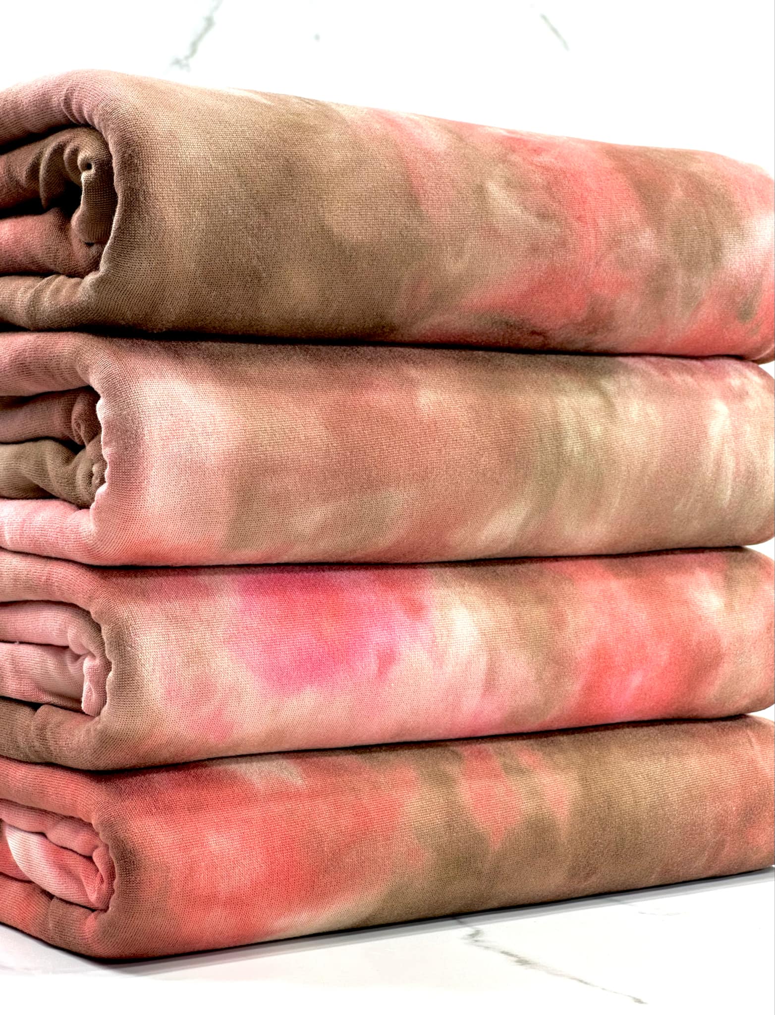 (DBP) COPPER AND BROWN TIE DYE