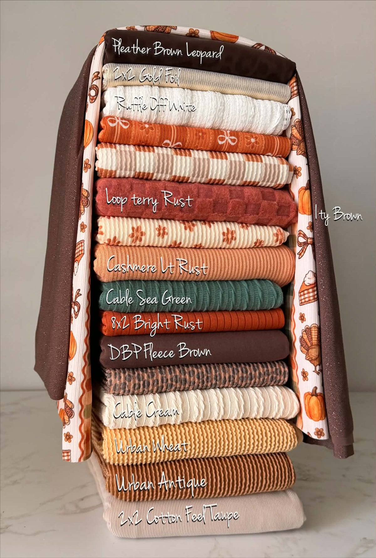 (URBAN RIB) BOWS AND TURKEY BOHO PATTERN