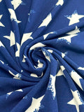 (ITY) WHITE STARS ON NAVY