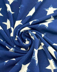 (ITY) WHITE STARS ON NAVY