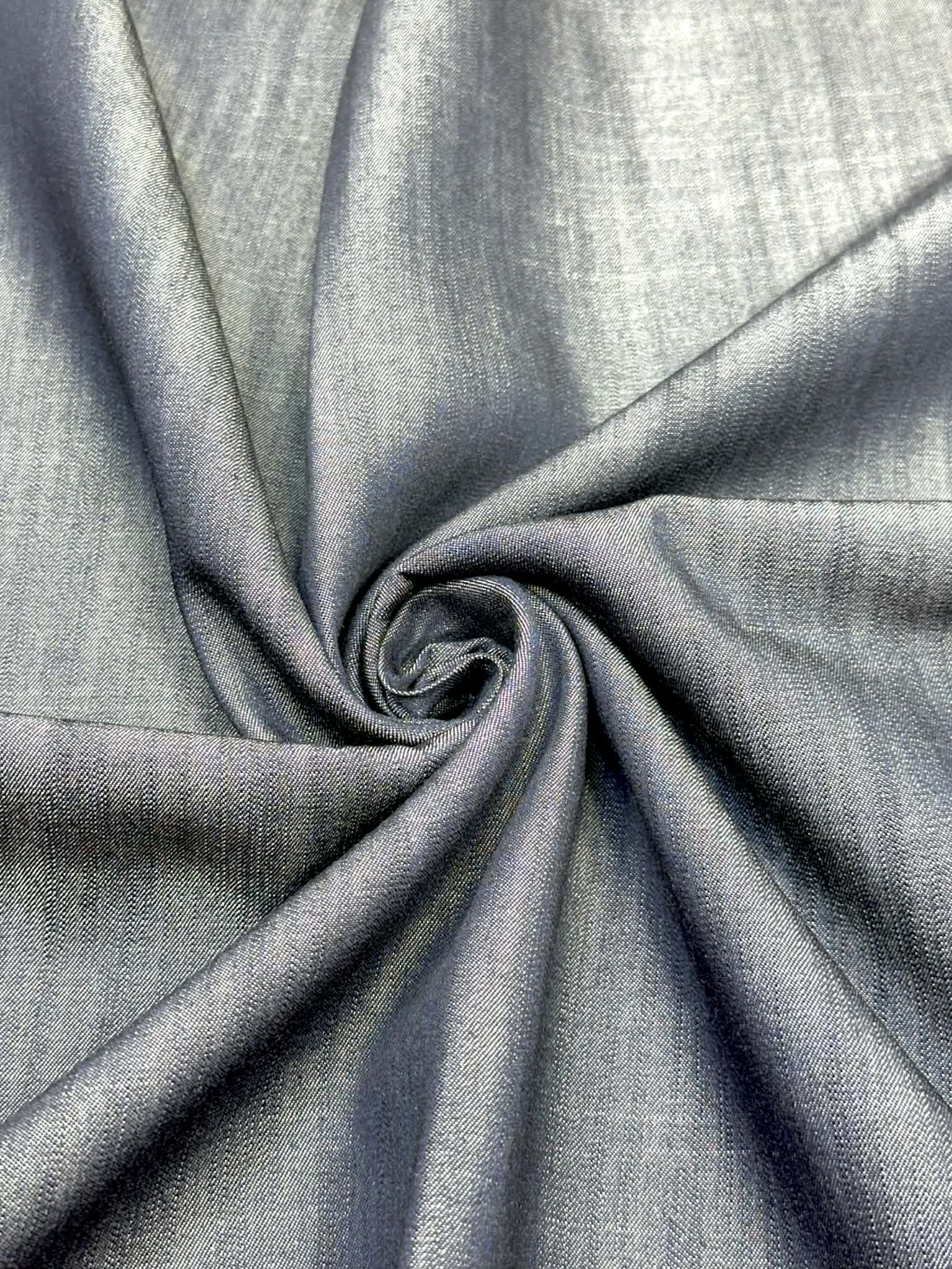 (TENCEL CHAMBRAY) NAVY BLUE DENIM