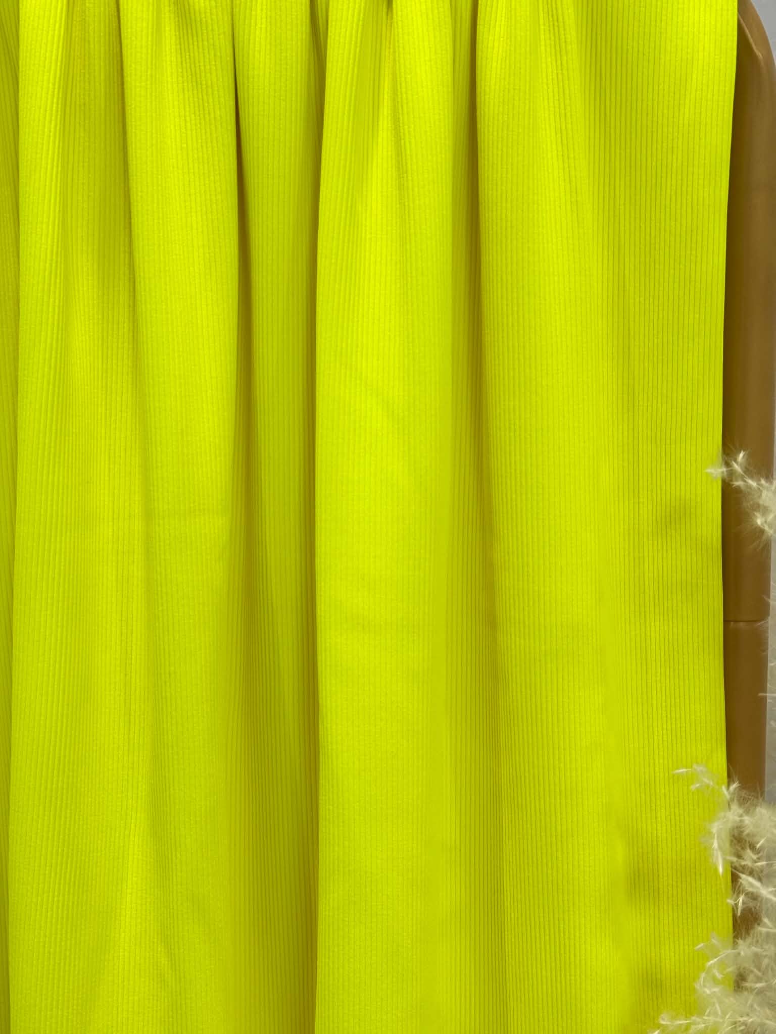 (SWIM RIB) NEON YELLOW