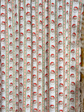 (4x2 YUMMY RIB) SANTA CLAUS PATTERN ON OFF WHITE
