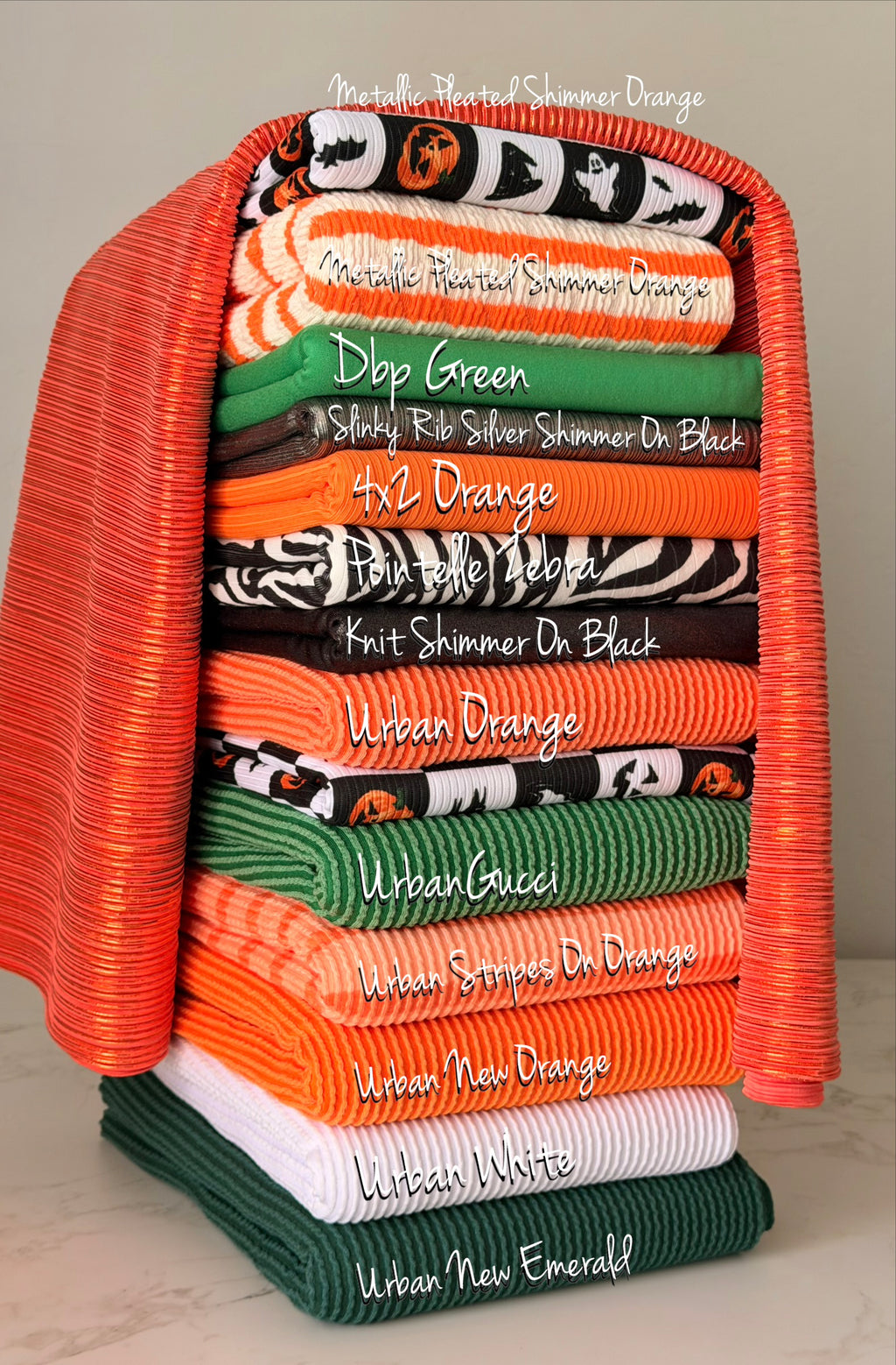 (4X2 YUMMY RIB) HALLOWEEN BLACK AND WHITE MEDIUM CHECKERED