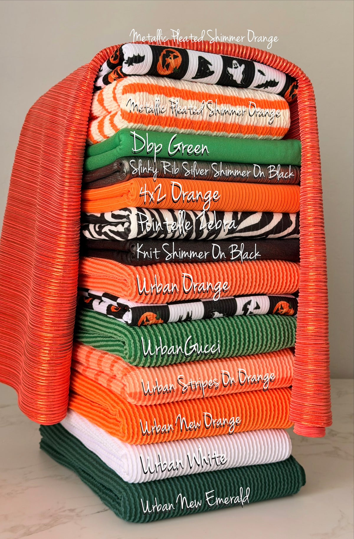(4X2 YUMMY RIB) HALLOWEEN BLACK AND WHITE MEDIUM CHECKERED
