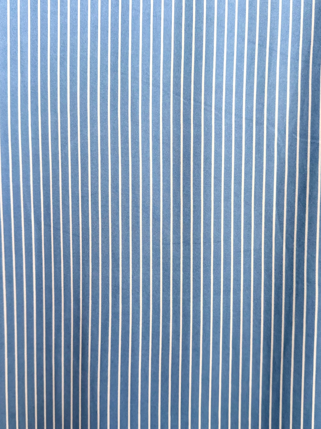 (DBP) OFF WHITE VERTICAL STRIPES ON DENIM