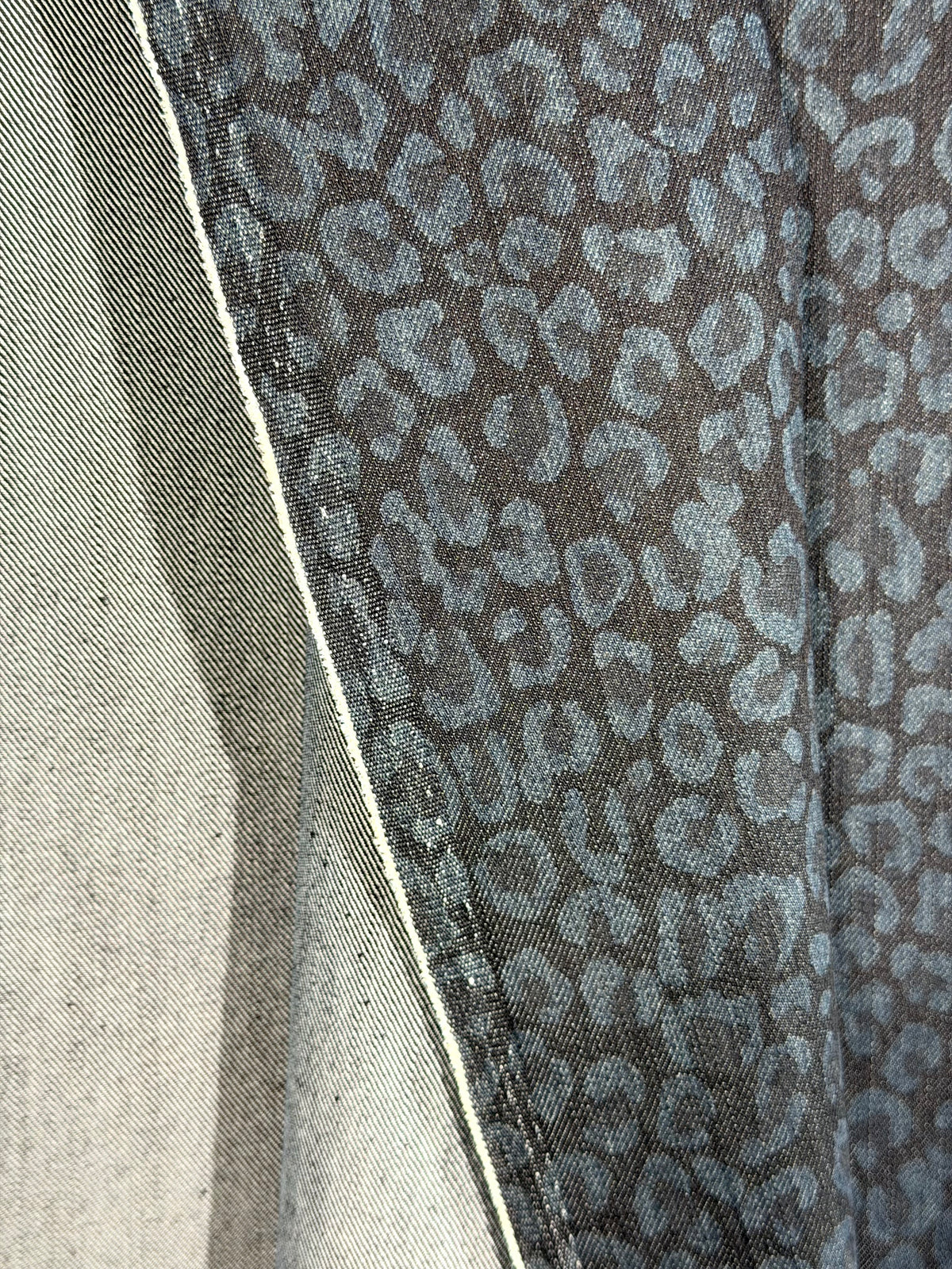 (DENIM) LEOPARD PRINT