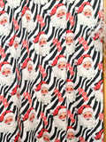 (URBAN RIB) BIG RED SANTA ON ZEBRA PRINT