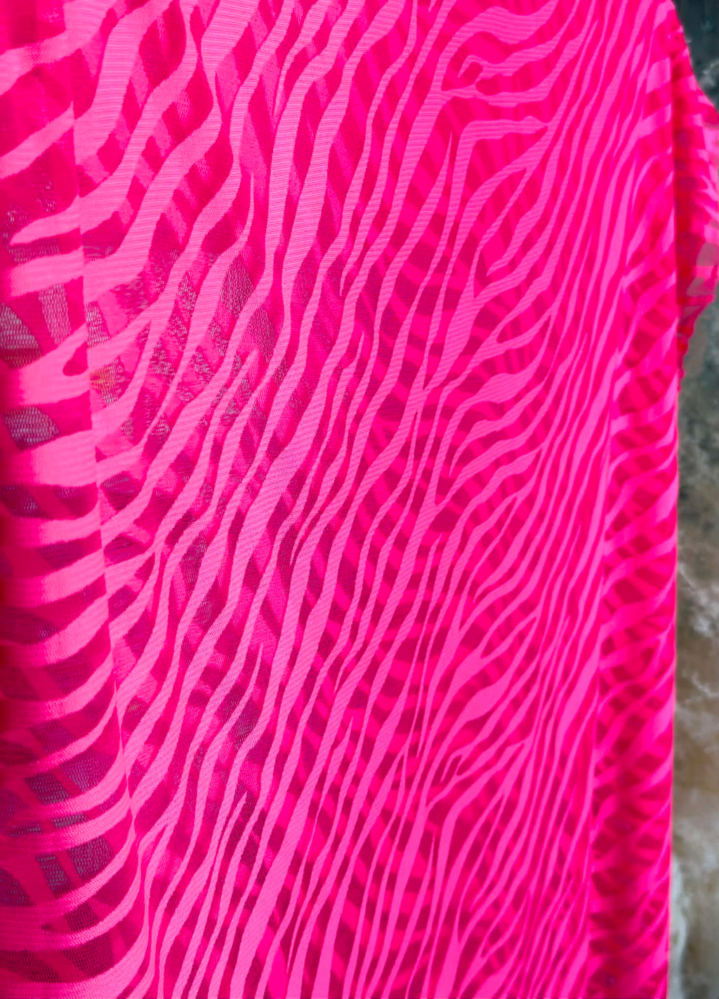 (MESH) NEON PINK ZEBRA(4)