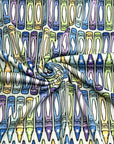 (4X2 YUMMY RIB) MEDIUM CRAYONS ON BLUE