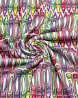 (4X2 YUMMY RIB) CRAYONS ON PINK