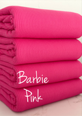 z.(4X2 RIB) BARBIE PINK
