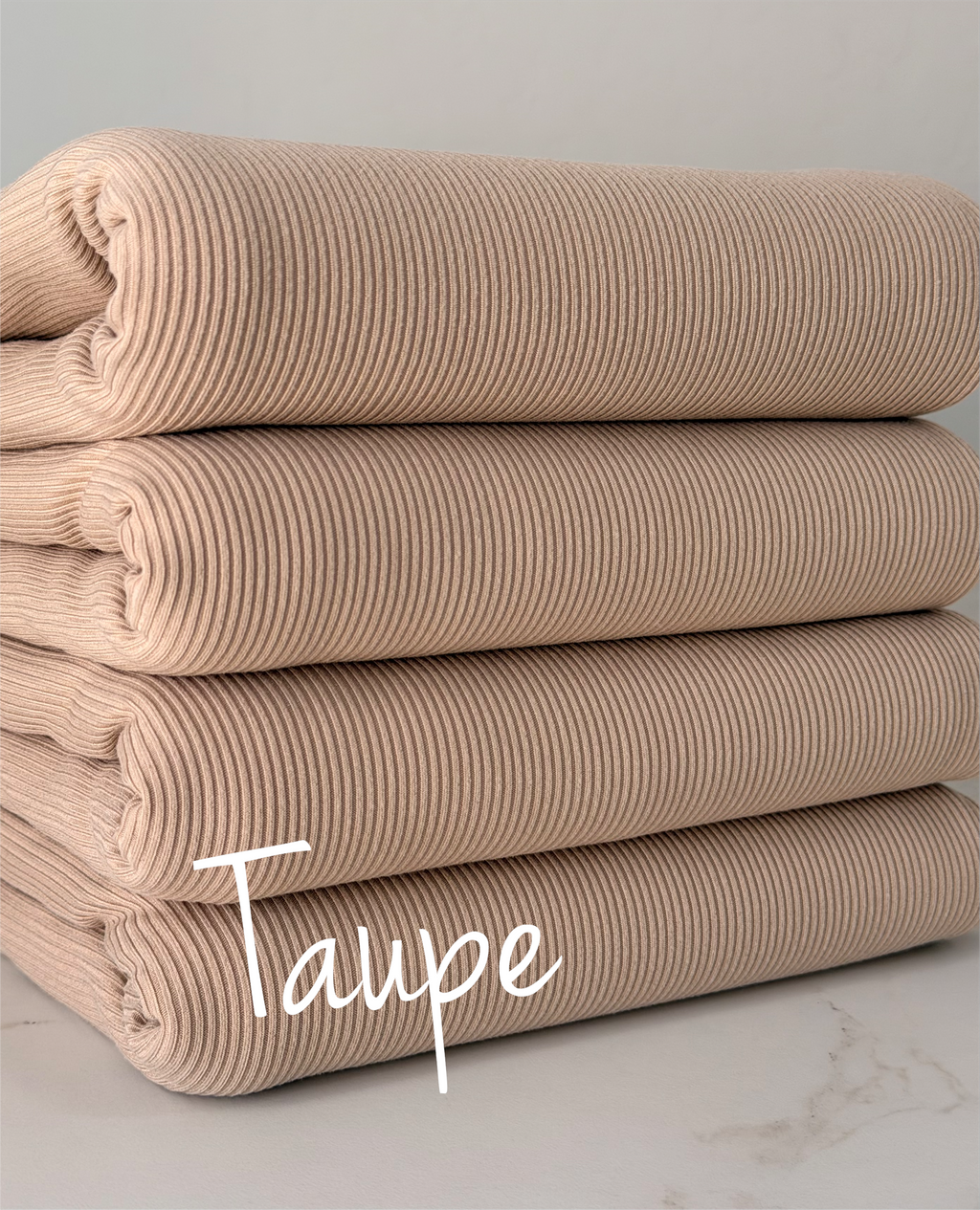 (2X2 SUPER COTTON FEEL RIB) TAUPE
