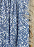 (4X2 YUMMY RIB) OFF WHITE LEOPARD ON DENIM