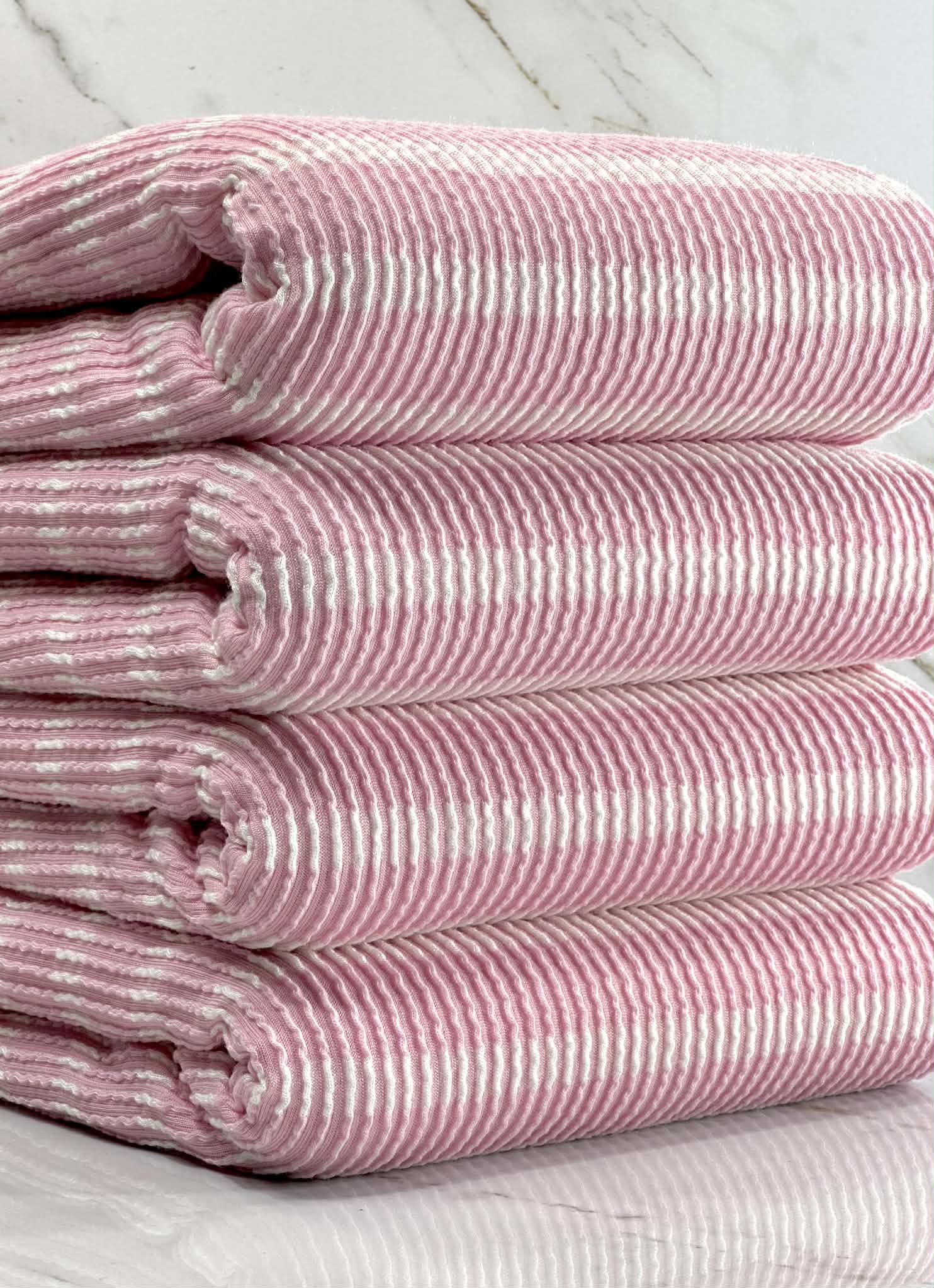 (URBAN RIB) STRIPES ON PINK