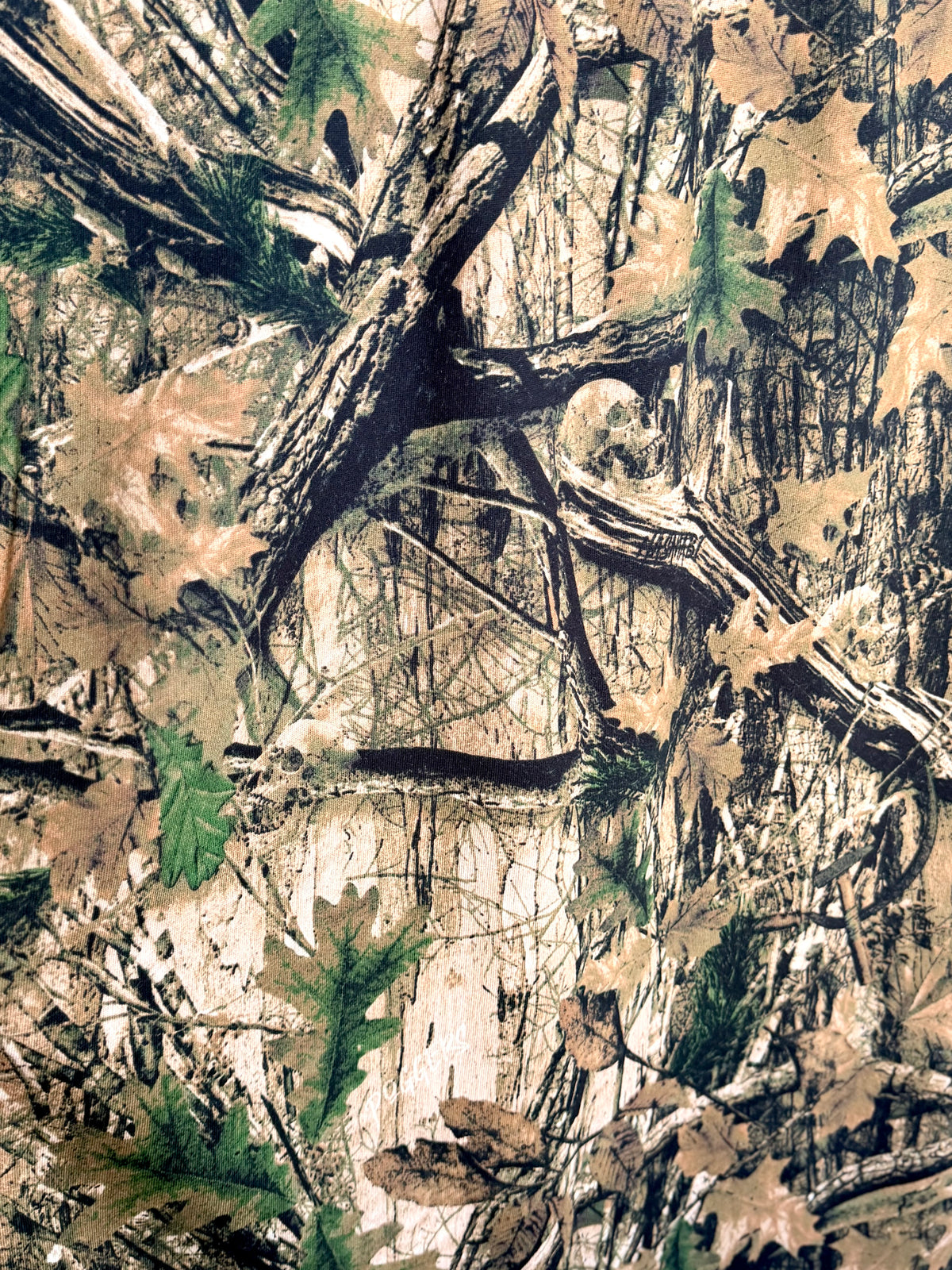 (FRENCH TERRY) WOODLAND CAMOUFLAGE