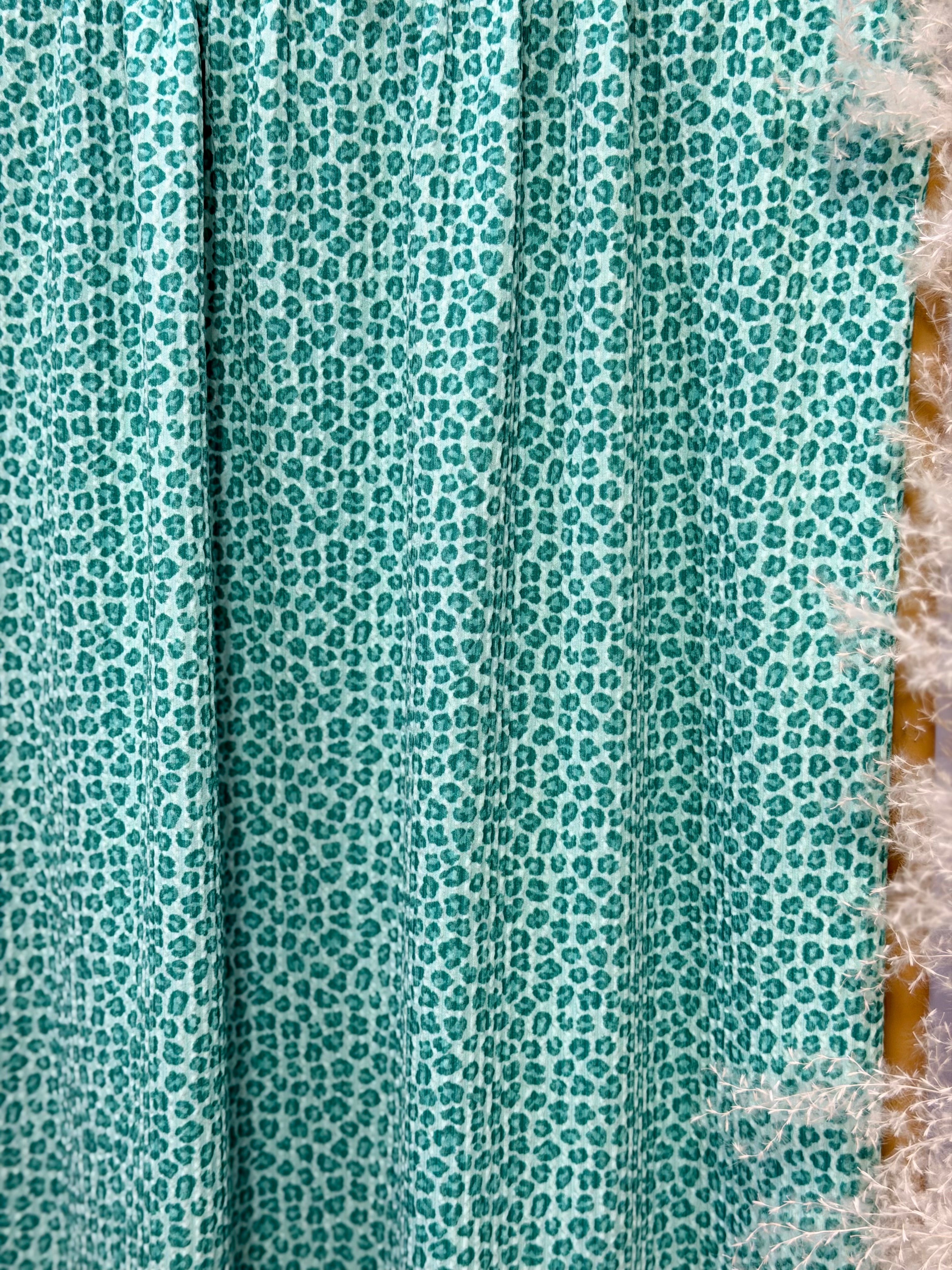 (URBAN RIB) AQUA CHEETAH