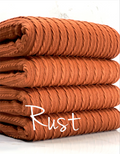 (CABLE KNIT) RUST