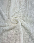 (RUFFLE LACE) IVORY FLORAL